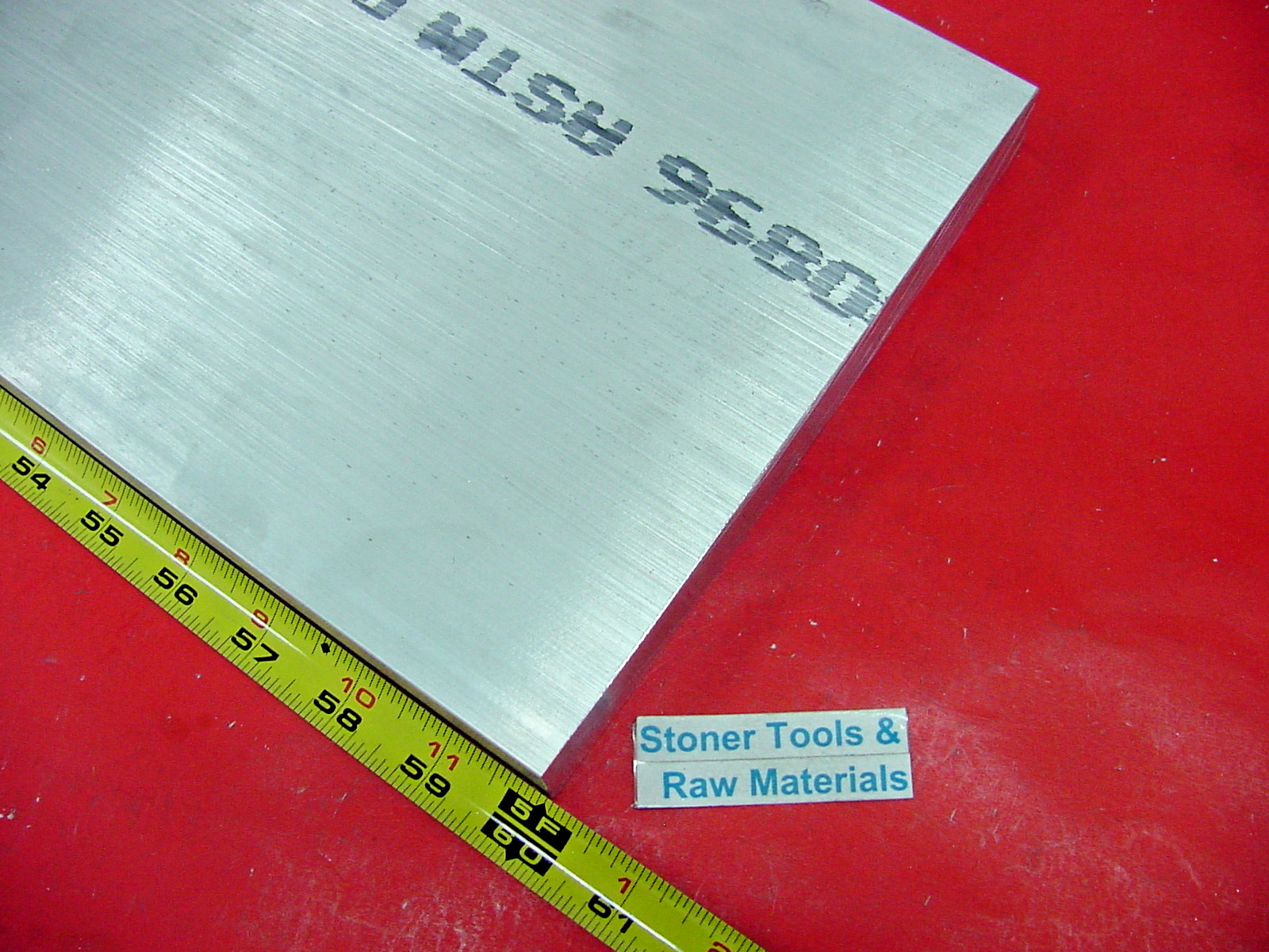 1″ X 10″ ALUMINUM 6061 FLAT BAR 60″ long Solid T6511 Extruded Mill Stock New