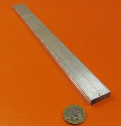 6061 T651 Aluminum Bar, 5/16″ (.312″) Thick x 1.0″ Wide x 12″ Length, 4 Units