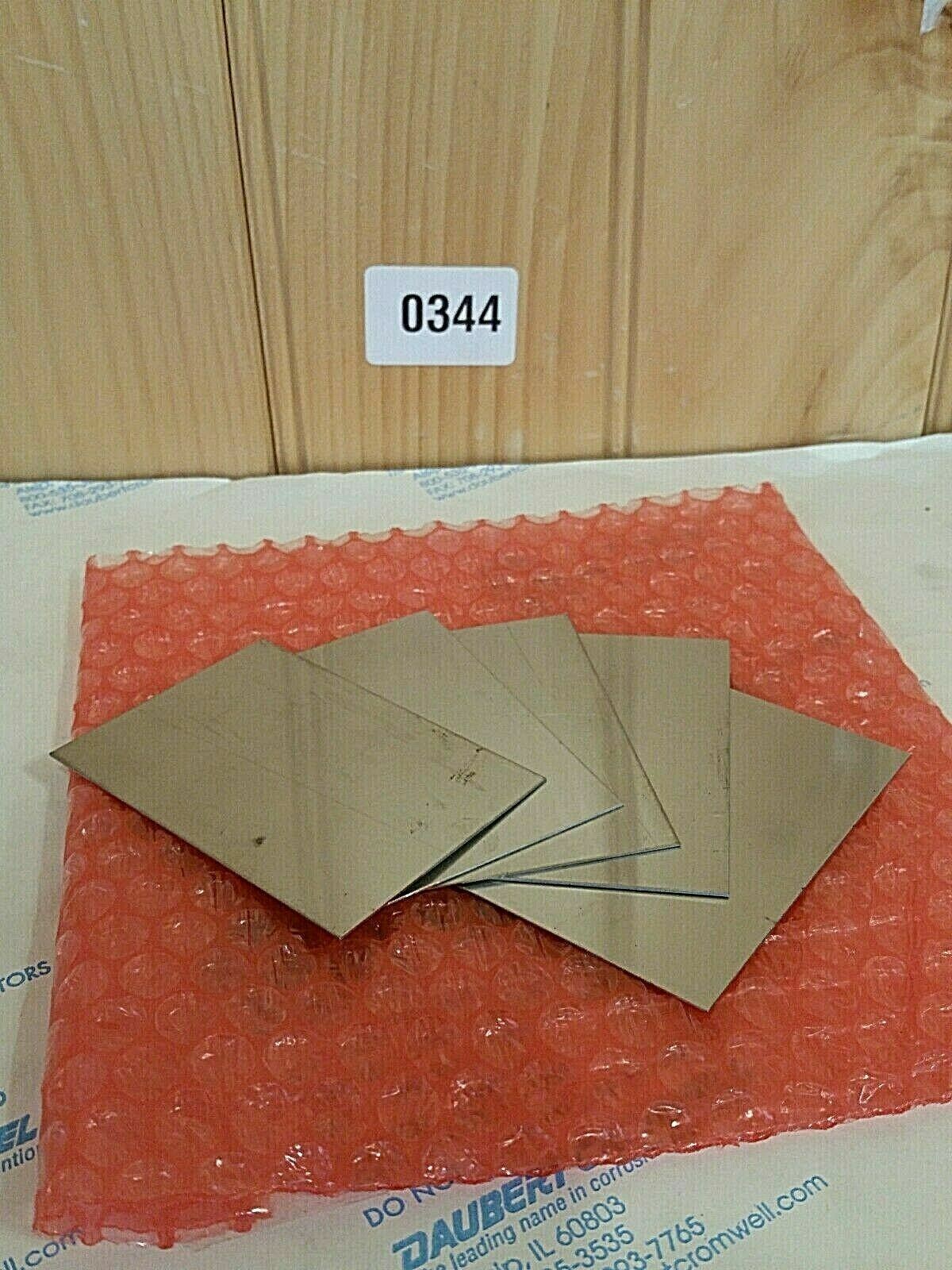 Stainless Steel shim 0.023 2″ by 3″ Metal 24 gauge .024 2×3+- 5 piece lot