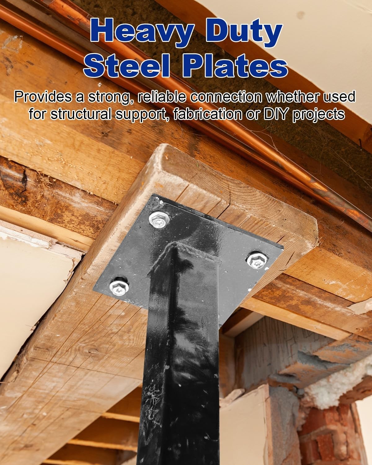 16x16x1/4″ A36 Hot Rolled Steel Plate – Metal Square for Construction, Welding,