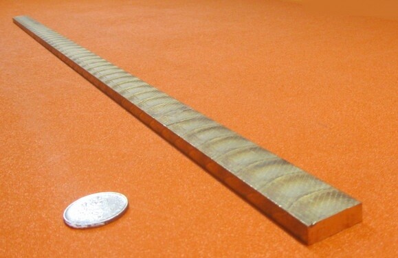 954 Bronze Oversize Flat Bar 1/4″ Thick x 1.0″ Wide x 36.0″ Length