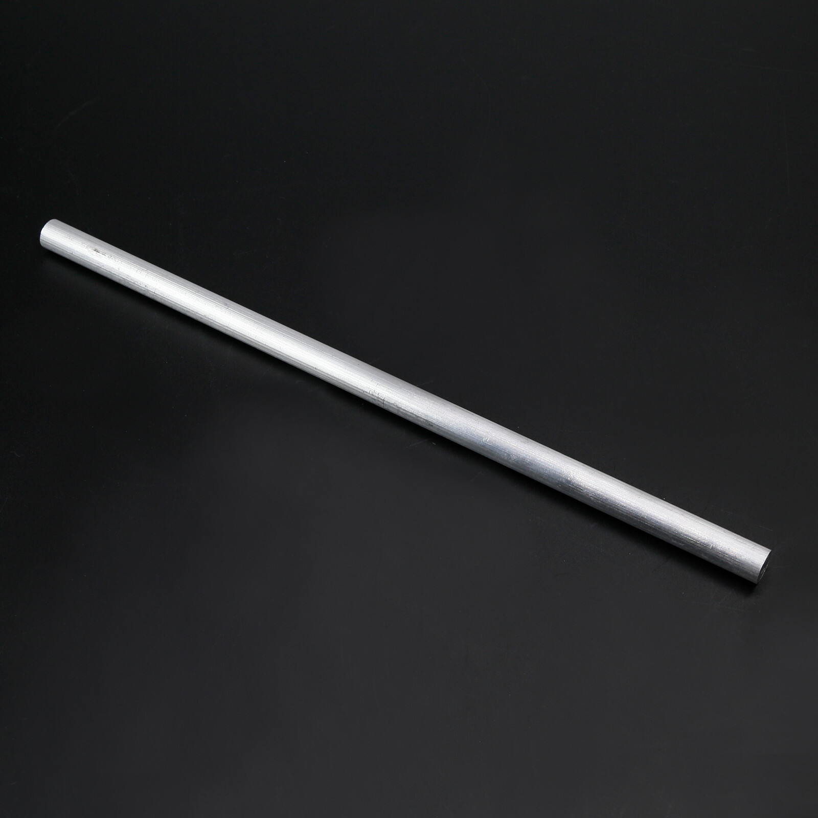 2x T6061 Aluminum Rod Stick Hollow Material Length 300mm Width 12mm Hole 5mm USA