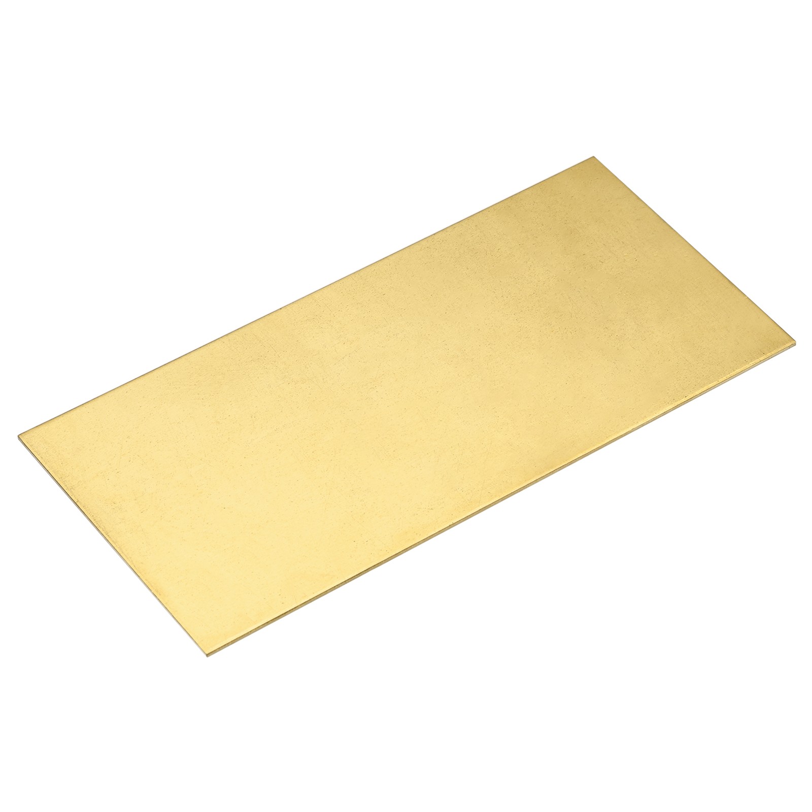 Brass Sheet, 1 x H62 Metal Sheets Plates 4″ Length x 2″ Width x 0.05″ Thickness