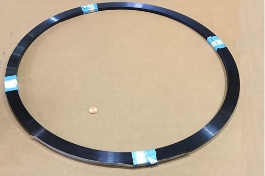 Blue Tempered Spring Steel Shim 0.062″ Thick x 0.375″ Width x 1200″ Length
