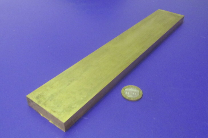 360 Brass Flat Bar 1/2″ Thick x 2.0″ Wide x 12.0″ Length