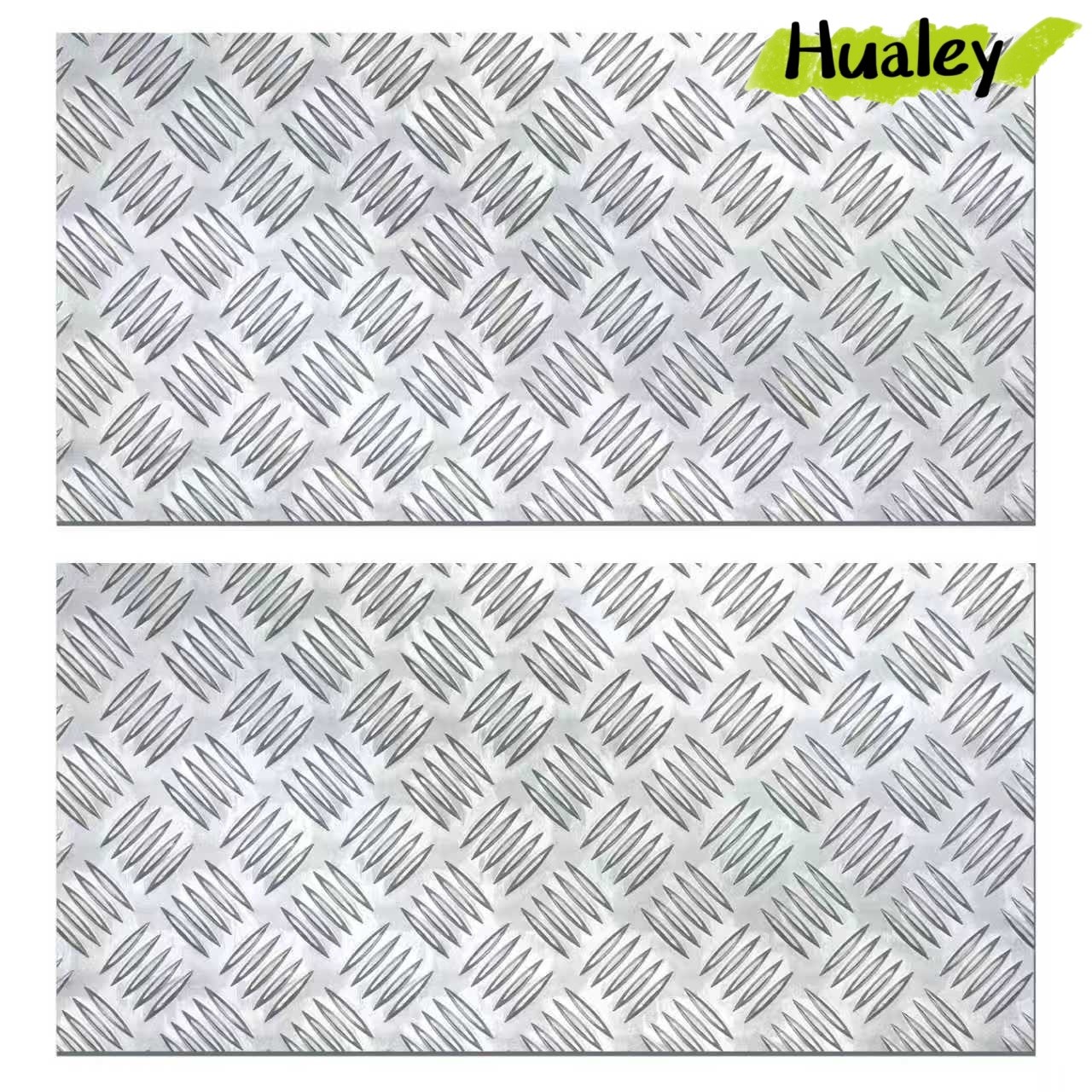 Aluminum Diamond Tread Plate Pair 254mm X 508mm RV Trailer Garage Trim