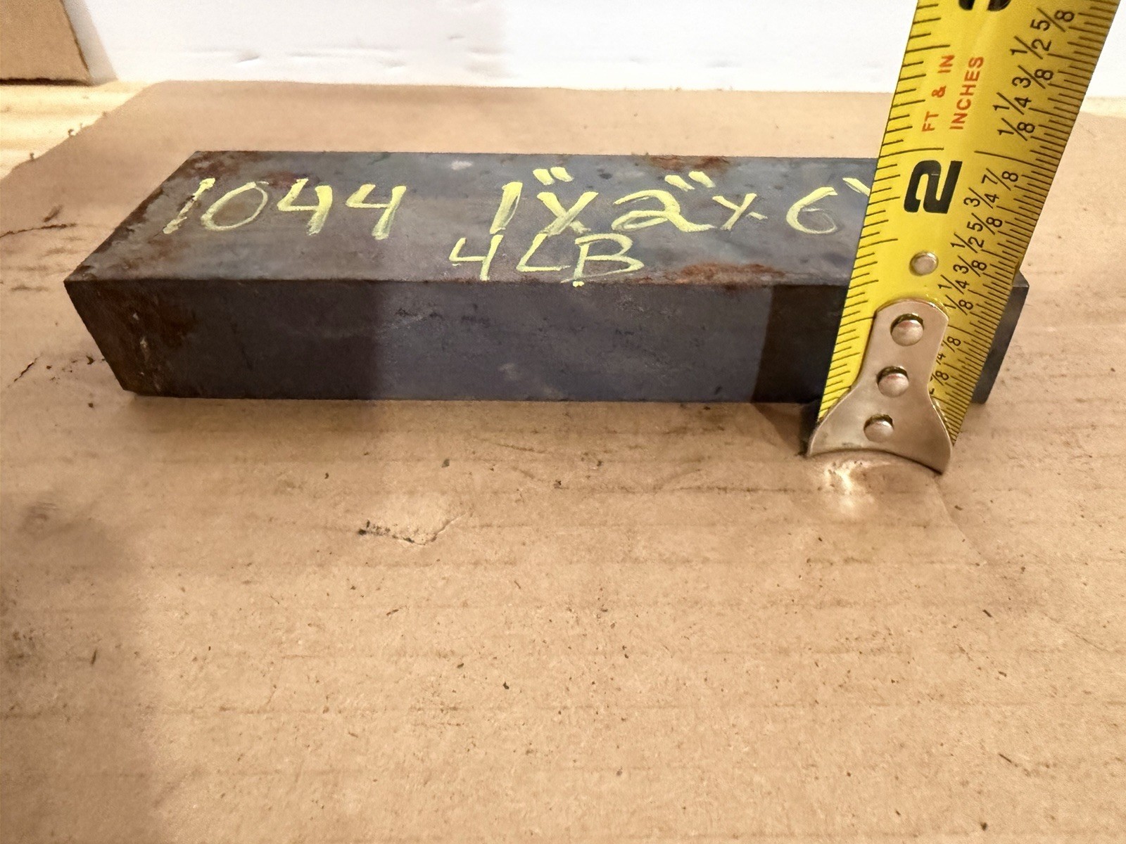 1″ x 2″ x 6” 1044 HR Steel Flat Bar | Rectangular 1044 Hot Rolled Flat
