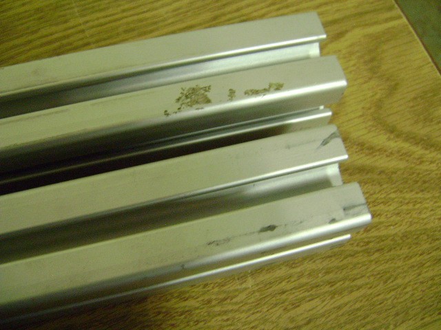 1.5″ X 1.5″ 80/20 T-SLOT ALUMINUM EXTRUSION 1.5″ X 1.5″ X 45″ Lot of 2