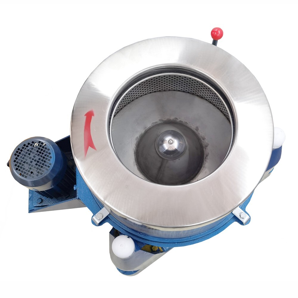 220V Lab Scrap Oil Thrower Stainless Steel Food Dehydrator Centrifugal Dryer
