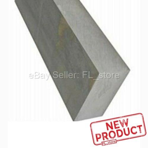 Aluminum Flat Bar Stock 1″ Thick x 2″ x 6 Feet Mill Finish Alloy 6061 72″ Length