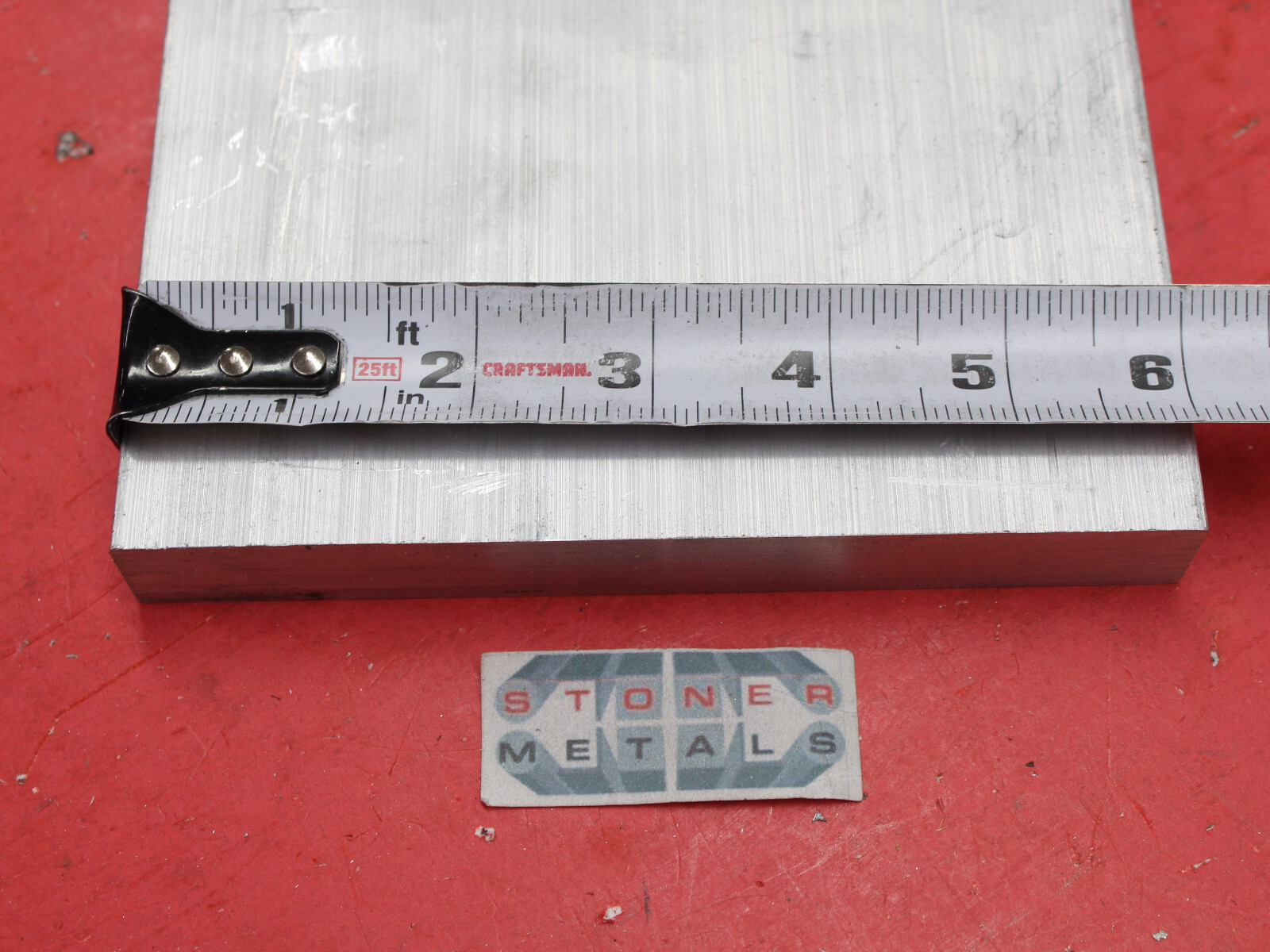 2 Pieces 3/16″ X 6″ ALUMINUM 6061 T6511 SOLID FLAT 14″ long Extruded Bar Cut New