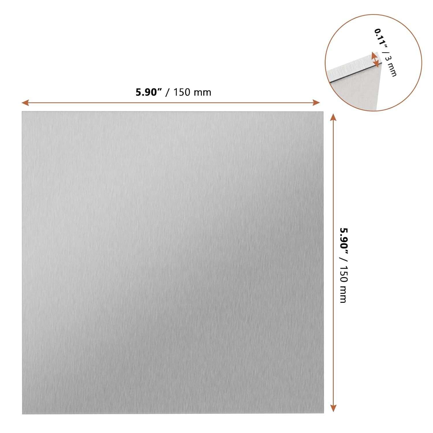 Alublech 0.3mm -10mm Aluminium Blech Alu Zuschnitt Platte Blechstreifen ﻿