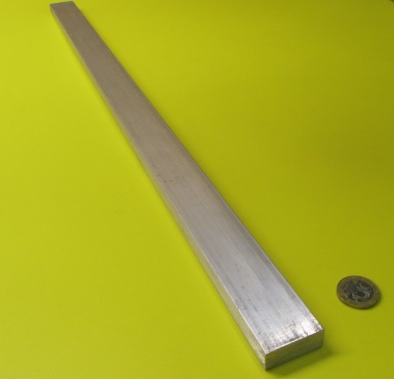 2024 T351 Aluminum Bar, 1/2″ (.500″) Thick x 1 1/4″ Wide x 24″ Length