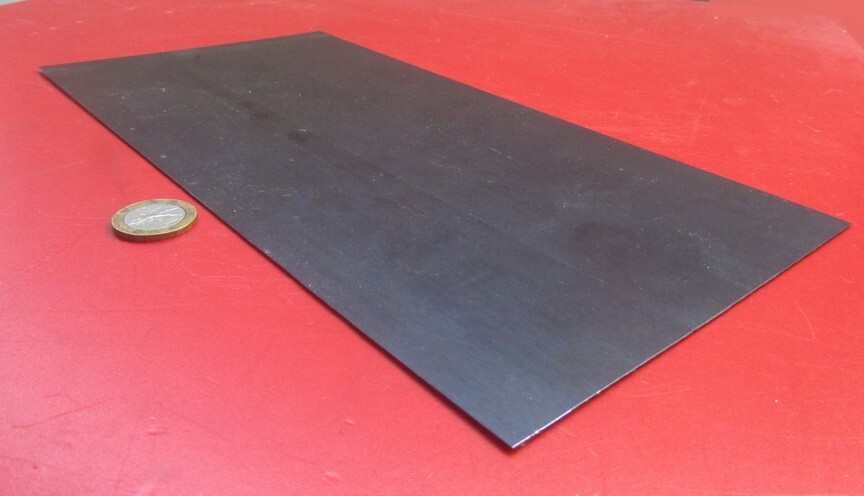 1095 Hard Blue Tempered Spring Steel Shim .012″ Thick x 6.00″ Wide x 12″ Long