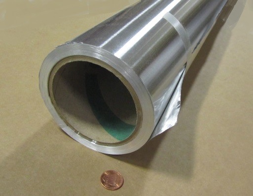 1100 Aluminum Foil (O) .003″ Thick x 48″ Wide x 100 Feet Long Roll