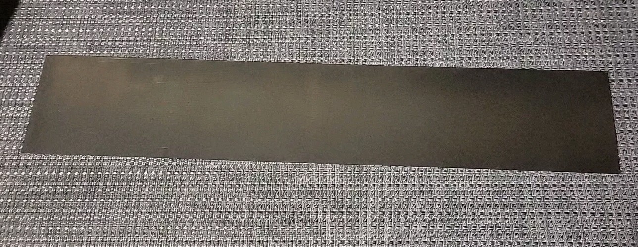 Blue Tempered+Hardened Spring Steel 1075 Scaleless .025″Thick x 4.375 W x 24″ L