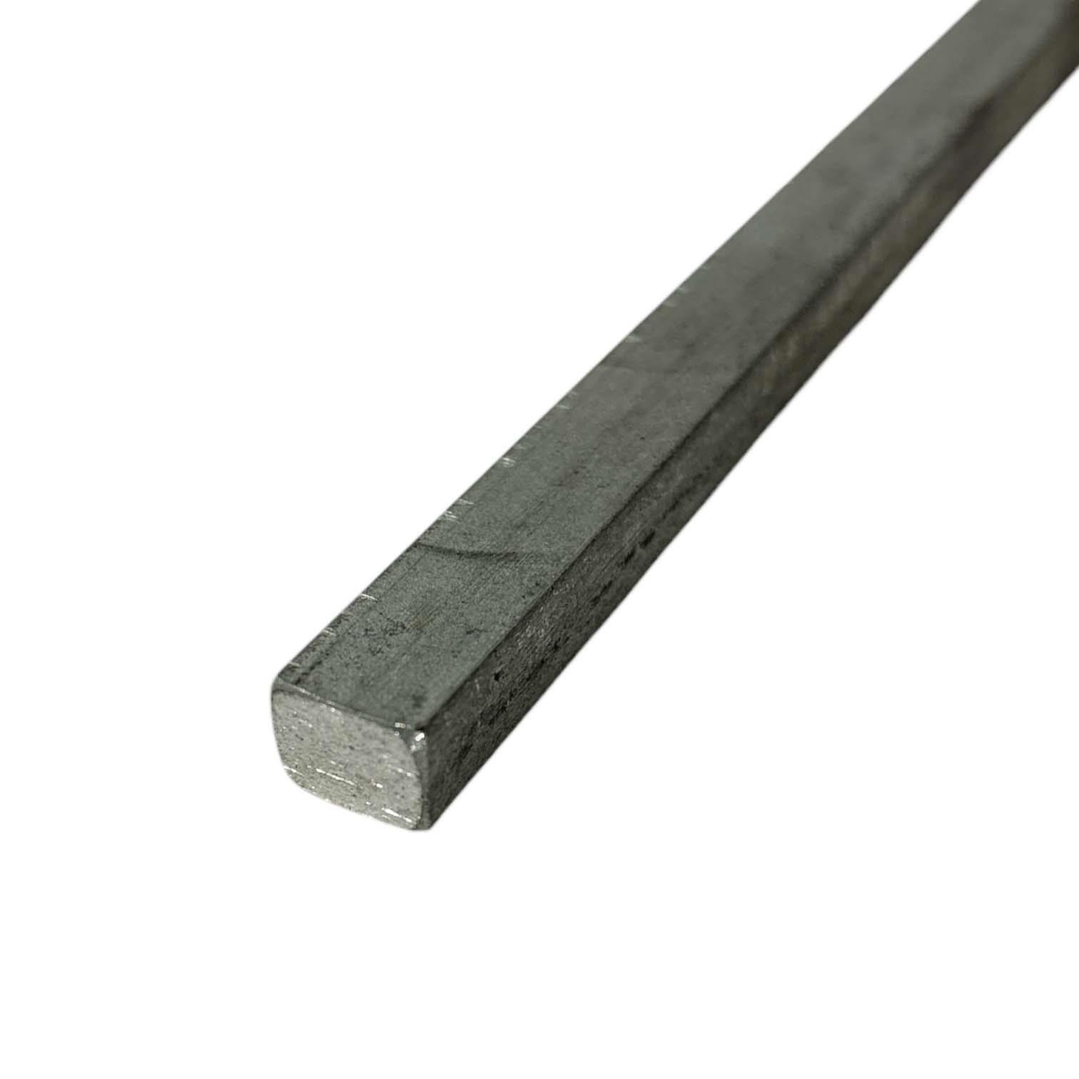 3/8″ x 1/2″ x 18″, 304 Stainless Steel True Flat Bar, Hot Rolled