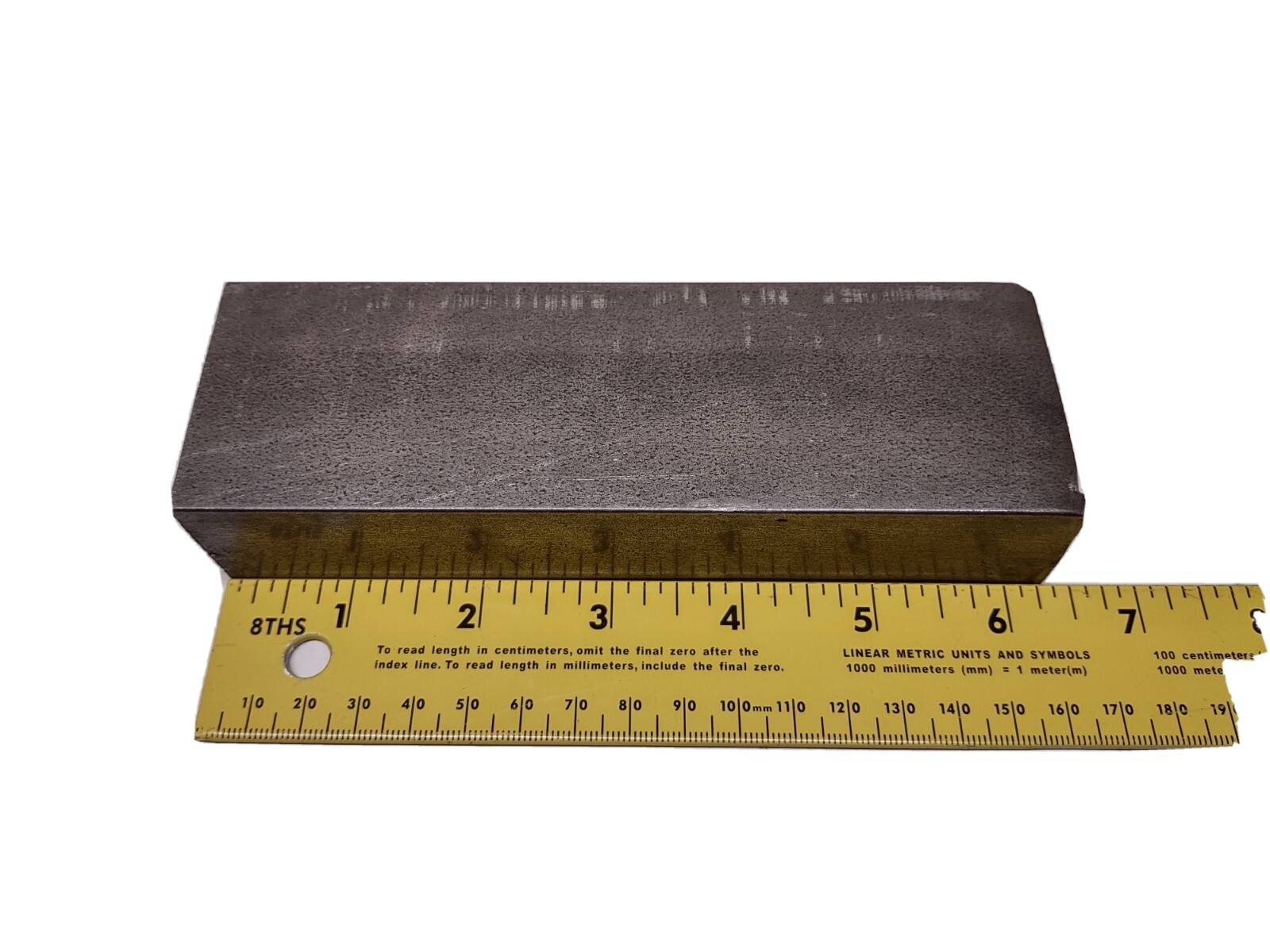 1-1/4″ X 2″ – 1018 COLD ROLLED BAR ( 1 ) PIECE – REMNANT STEEL – BAR END – NEW