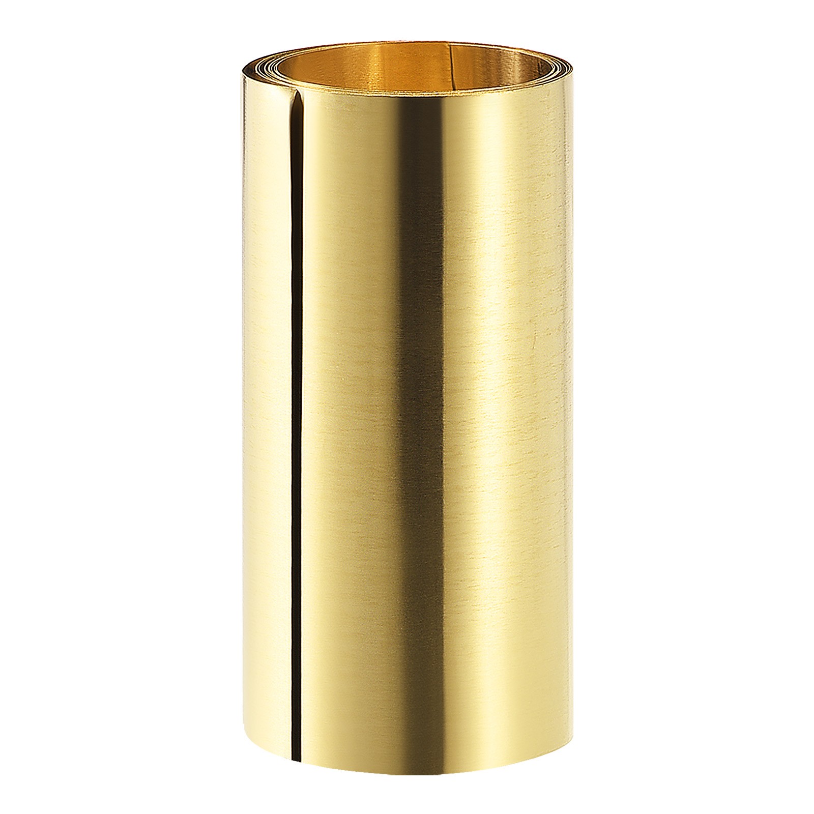 1Pcs 1000 L x100 Wx0.1mm T Brass Sheets for Making Machinery Parts