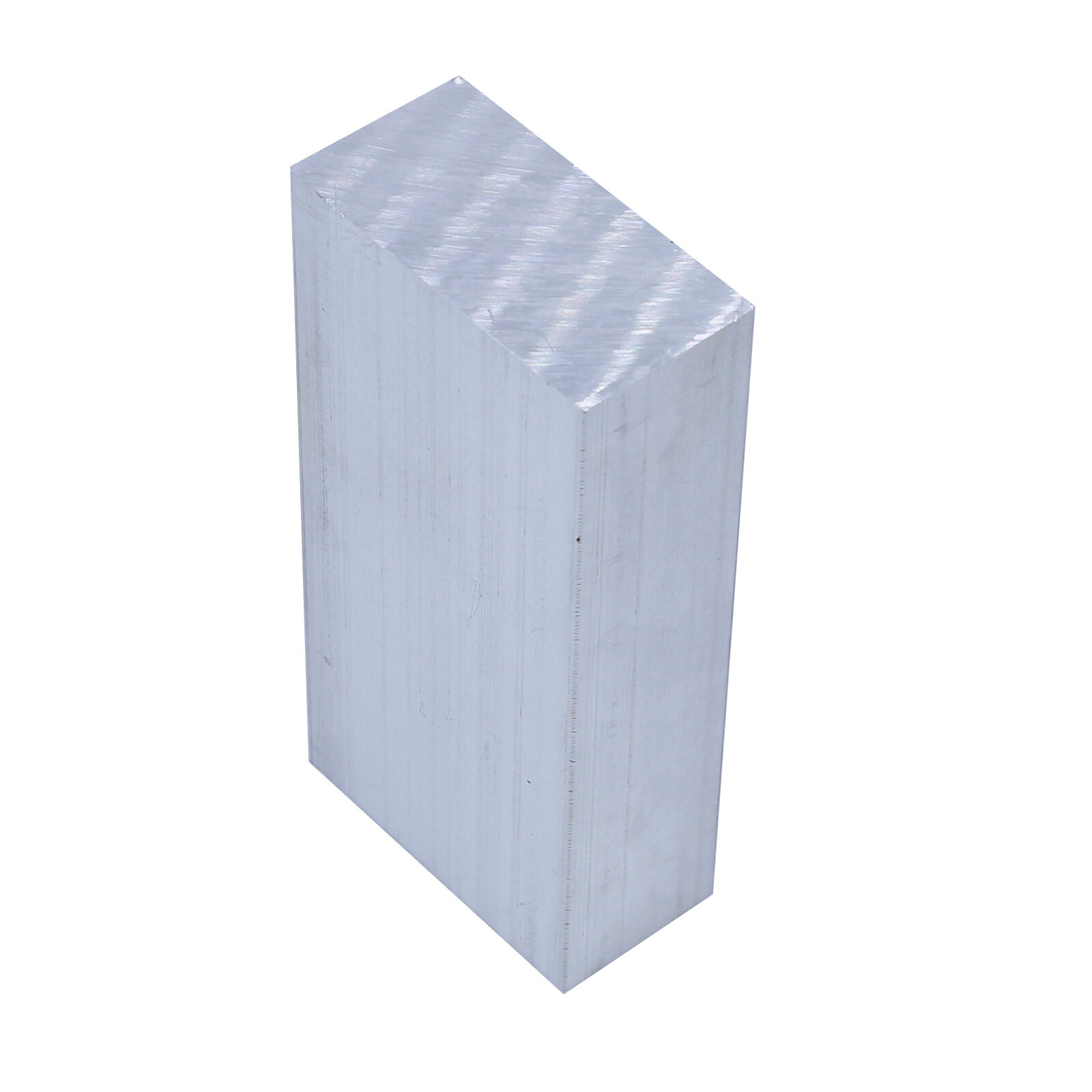 Metal T6061 Aluminum Flat Plate Sheet Stock Length 100mm Width 50mm Thick 25mm