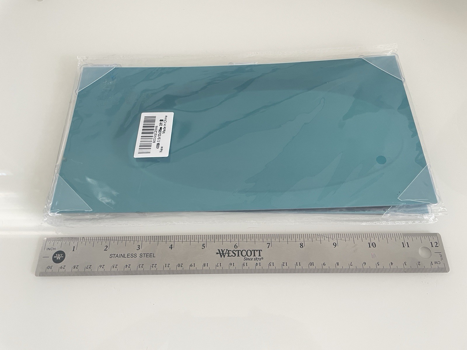 NEW Lot Of 2 430 Stainless Steel Metal Plates 12″ x 6″ Inch Magnetic DIY Craft