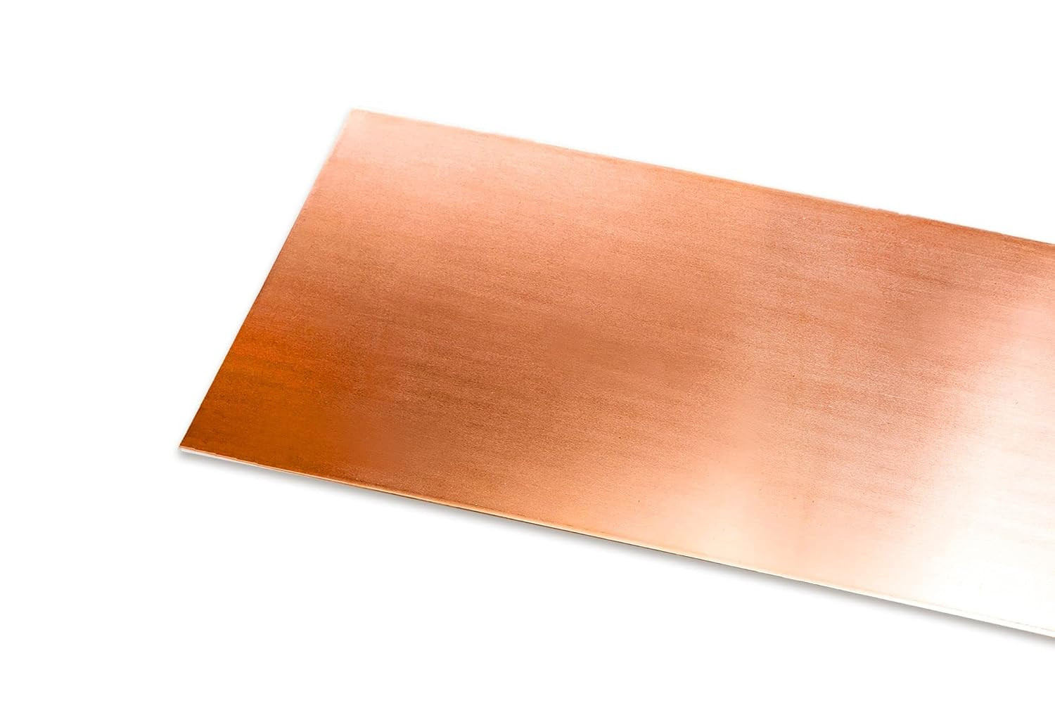 99.9% Pure Copper Blank Sheet 34 Gauge, Dead Soft 6X12 Inches by | 1Pc, Thickne