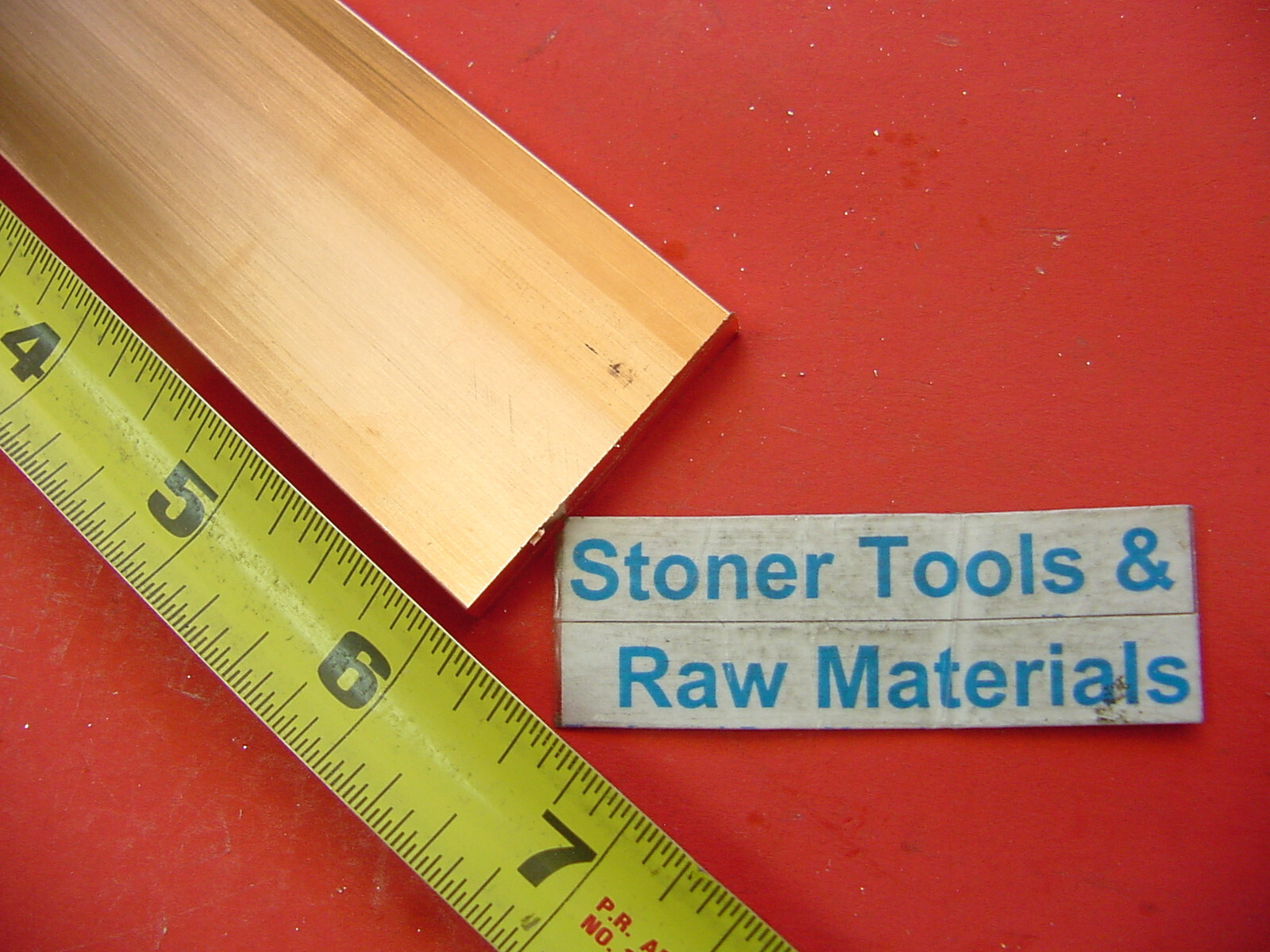 3/8″x 1-1/2″ C110 COPPER BAR 6″ long Solid Flat .375″ Bus Bar Stock H02 New