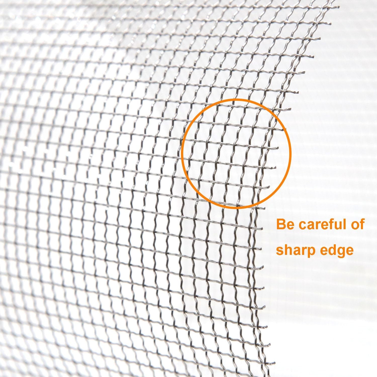 Stainless Steel Wire Mesh Screen 12×40 Inch, 2 Pcs, 5 Mesh, Rodent & Pest Contro