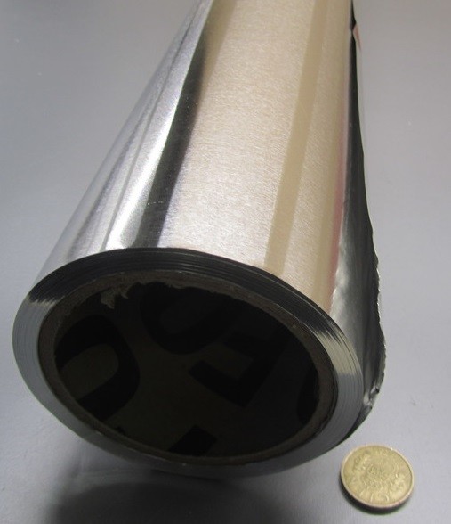 1100 Aluminum Foil (O) .005″ Thick x 24″ Wide x 50 Feet Long Roll
