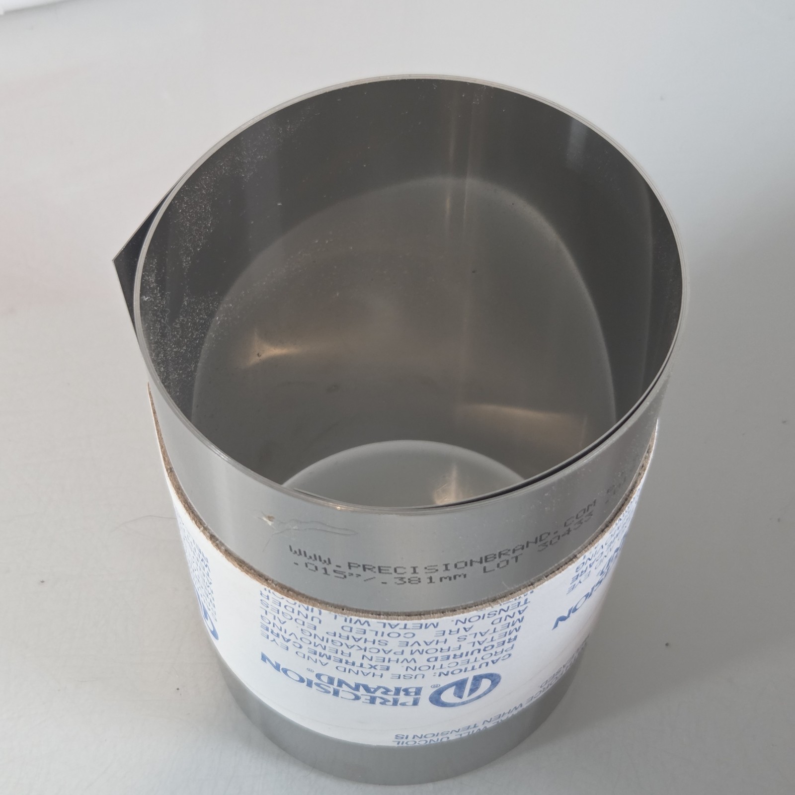 Precision Brand Stainless Steel Shim 6″ X 50″, .015 Guage