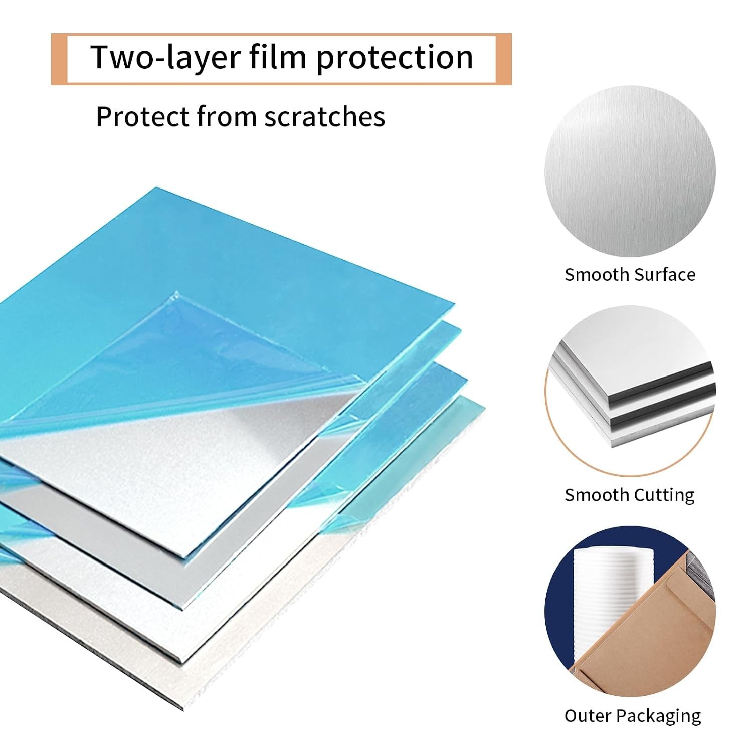 Heat Treatable Aluminum Sheet Metal 1/16″ x 10″ x 12″ – Versatile Applications