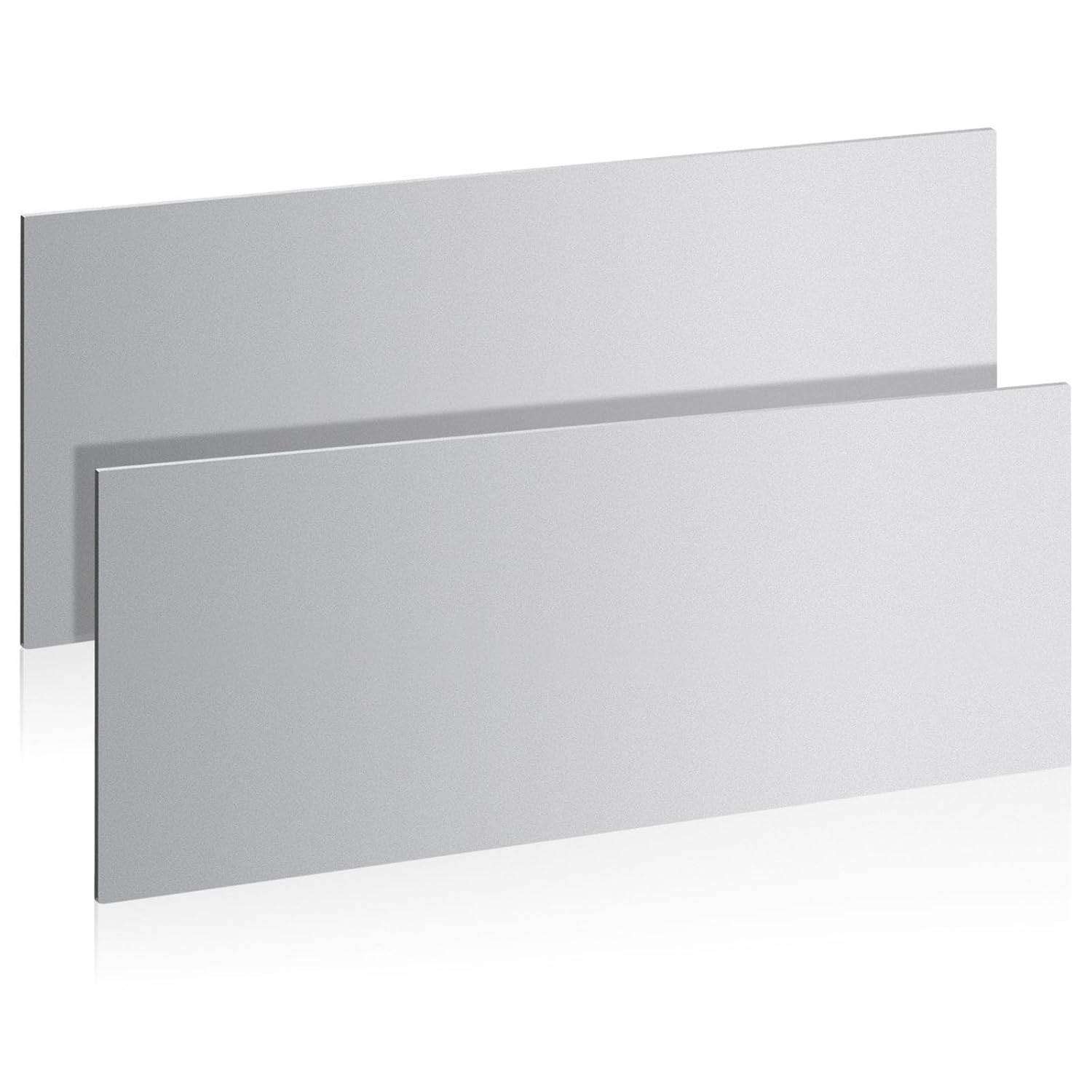 Versatile 2 Pcs 18 Gauge Steel Plates – 24″ x 12″ for DIY, Industrial & Home Use