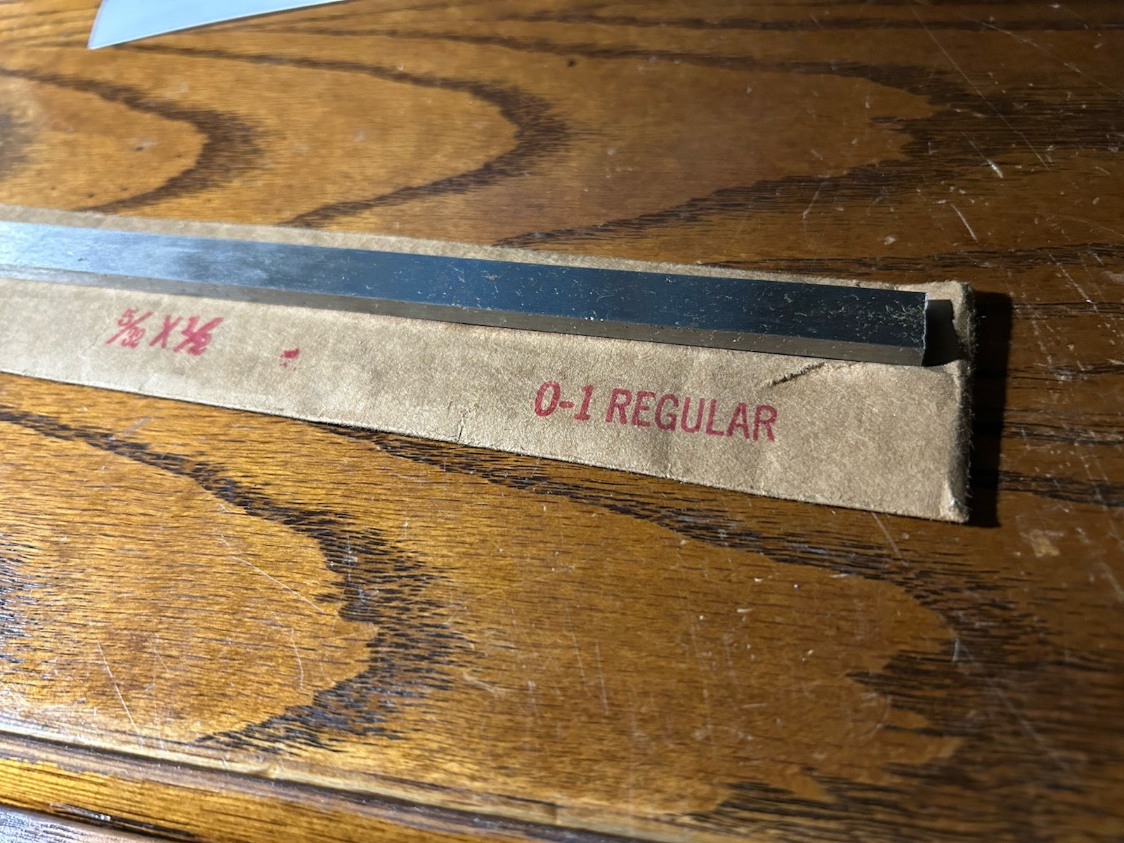 O1 Tool Steel, 5/32″ x 1/2″ x 14″,