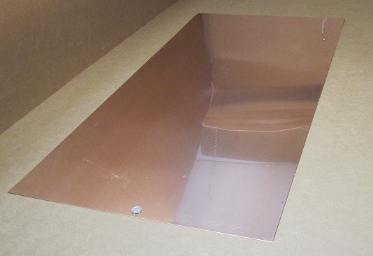 101 Copper Sheet 1/8 to 1/4 Hard .050″ Thick x 24.0″ Wide x 48.0″ Length