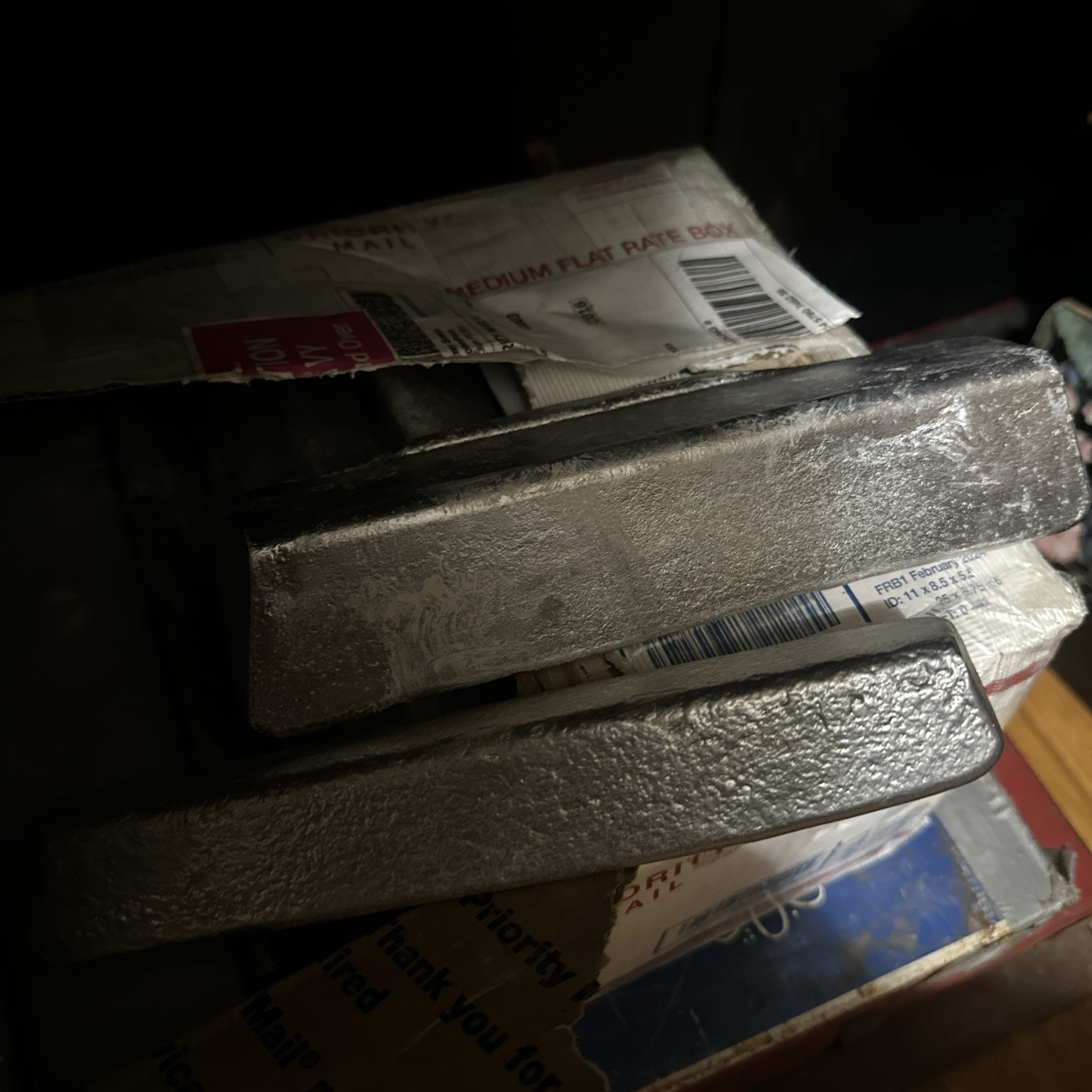 ALUMINUM “NEAR 356” INGOTS….Spons…. 42 + lbs Casting grade alloy