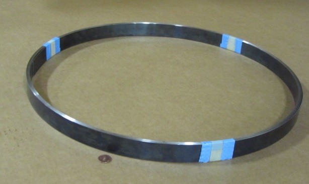 1095 Hard Blue Tempered Spring Steel Shim .050″ Thick x 1.25″ Width x 300″ Long