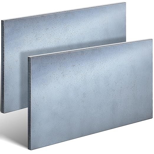 2 Pcs 1/4” X 6” X 12” Hot Rolled Mild Steel Plate Steel Flat Plate Sheet Weld