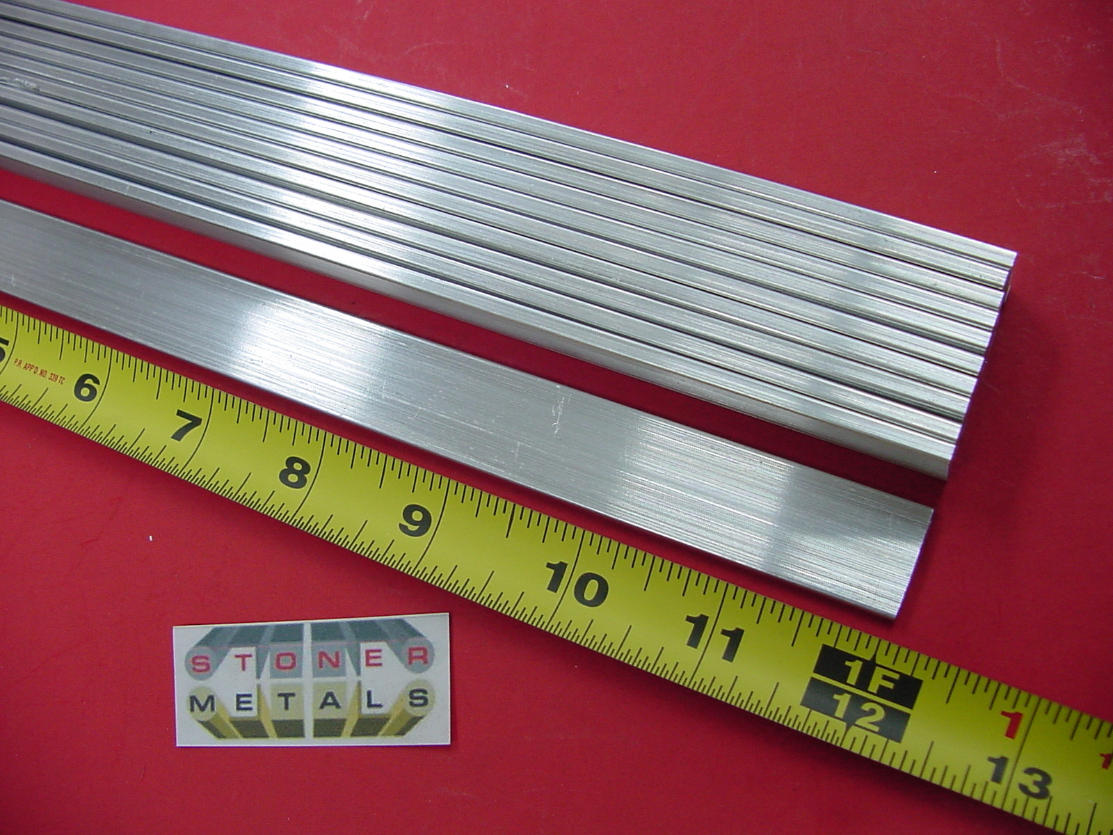 10 Pieces 1/8″ X 3/4″ ALUMINUM FLAT BAR 12″ long 6063 T52 Extruded Stock Cut New