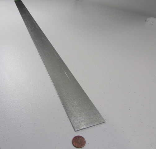 1100 Aluminum Bar Softened (O) .032″ (1/32″) Thick x 2″ Wide x 24″ Long, 3 Units