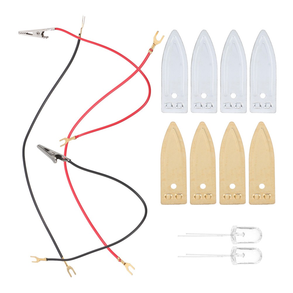 Anode Rod Replacement Copper and Zinc Electrode Strips Experiment Kit
