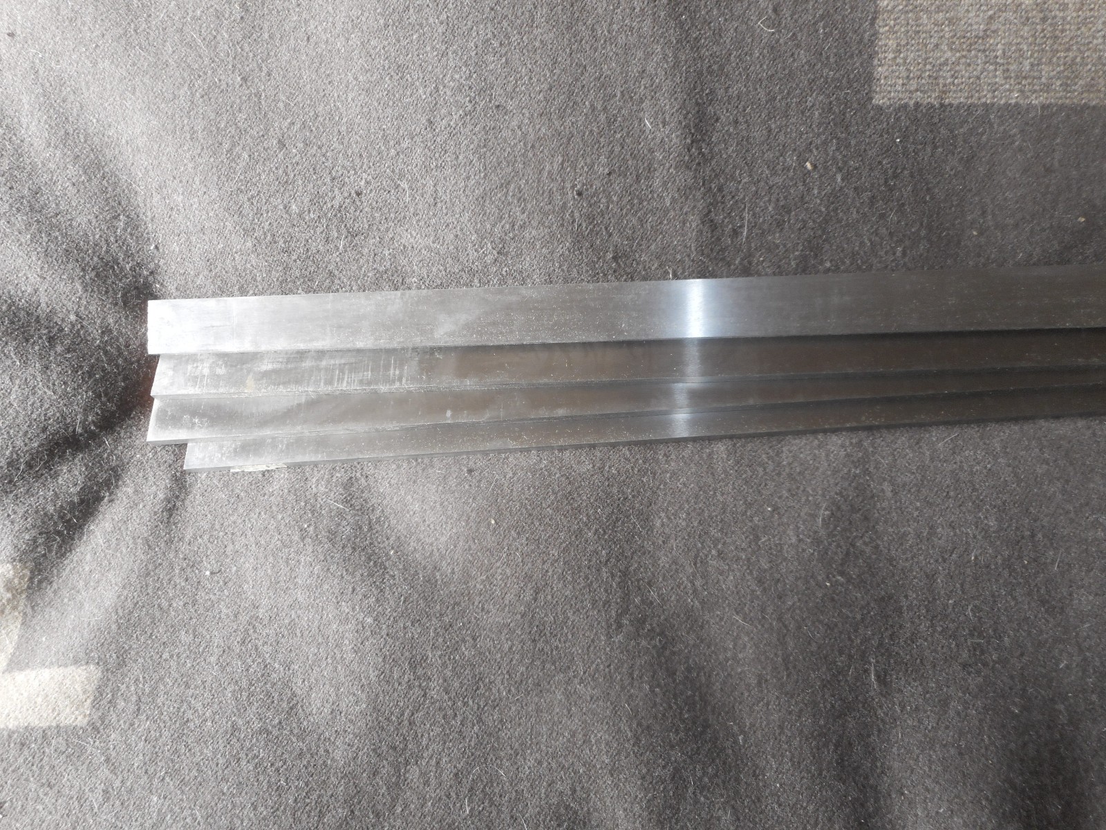 15/64 D-2 High C /Cr Tool Steel * Flat Ground .234″ X 1.125″ X 12″ Air Hardening