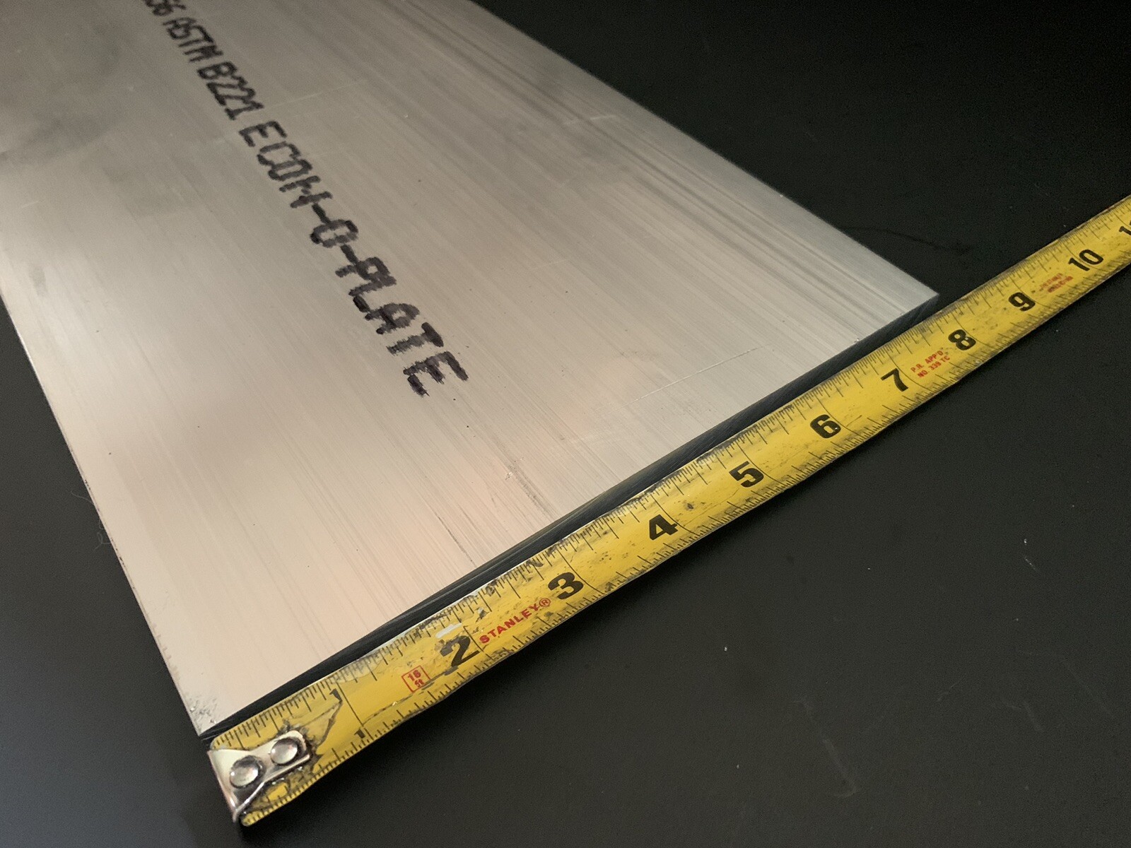 3/8″ x 8″ x 24” Long 6061-T6511 Aluminum Flat Bar Stock Solid