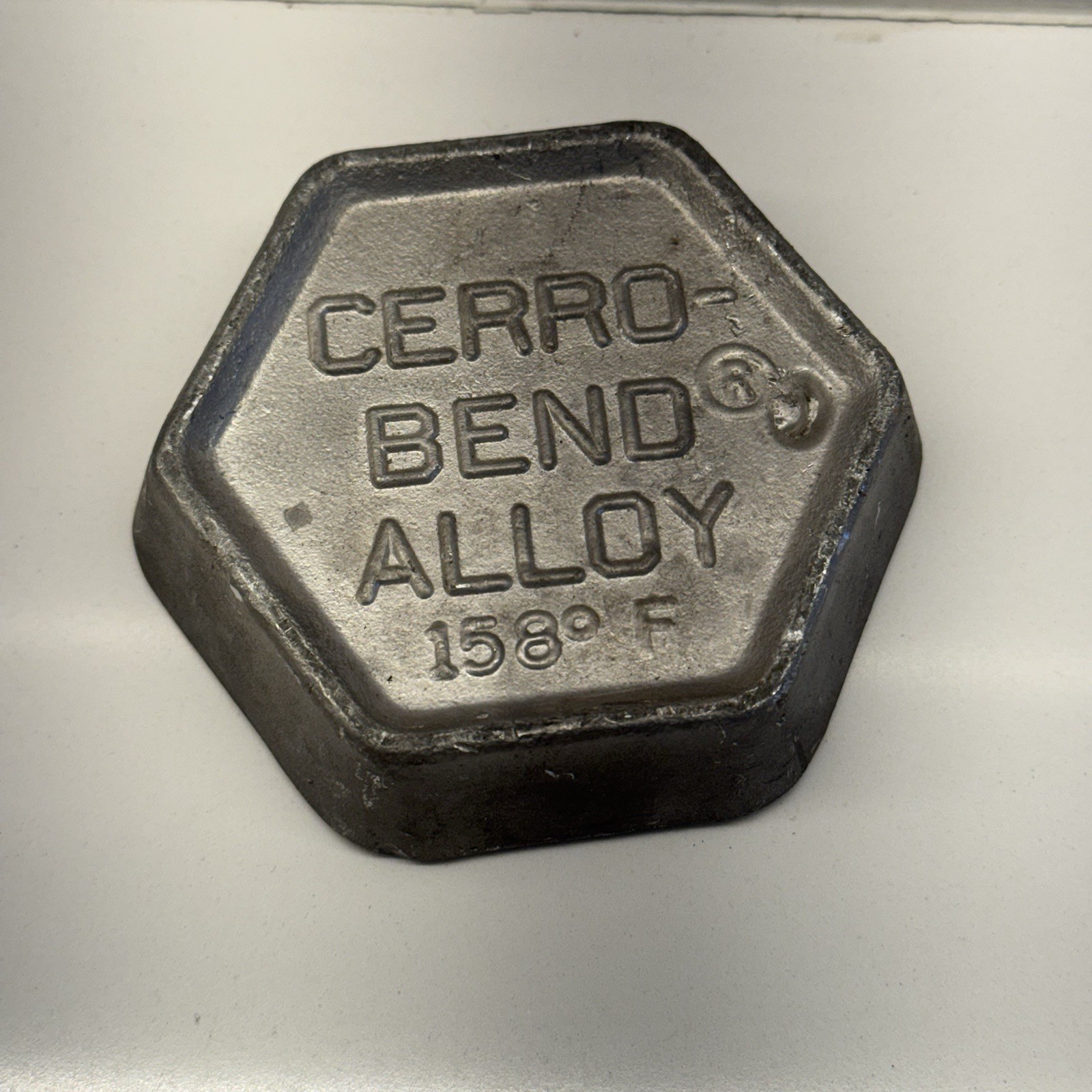 Cerrobend Low Melting Temperature Alloy – 2 Lb 2oz Ingot