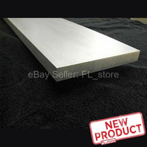 1/2″ Thick Aluminum Flat Bar Stock 3″ Wide x 3 Feet Long Unpolished Finish Alloy
