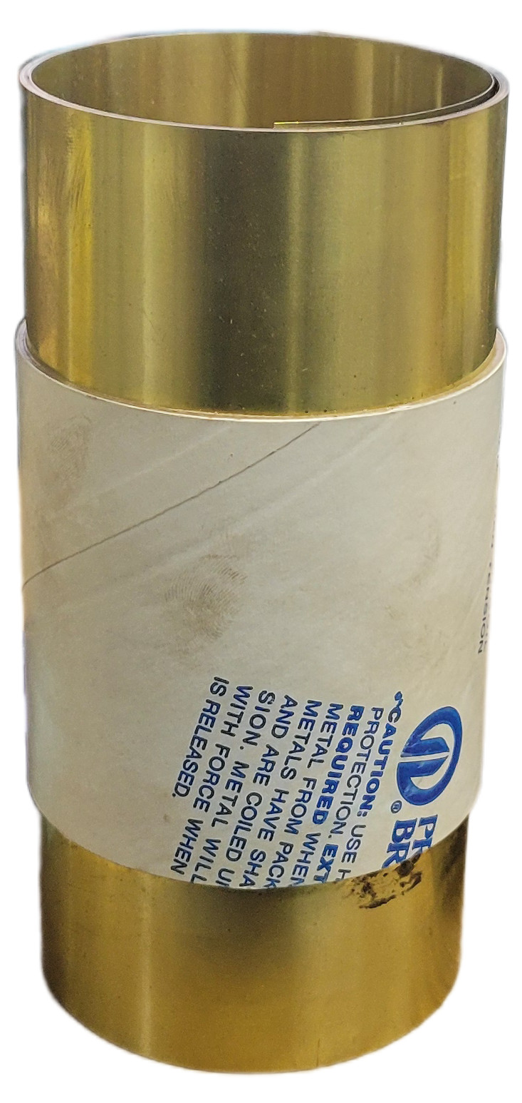 PRECISION BRAND 17390 BRASS SHIM .009 6″ X 100″ COLD ROLLED HALF HARD