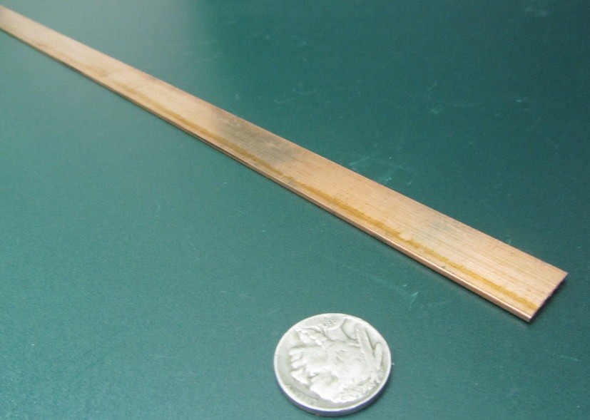 110 Copper Bar H02, 1/16″ Thick x 5/8″ Wide x 12 Inch Length