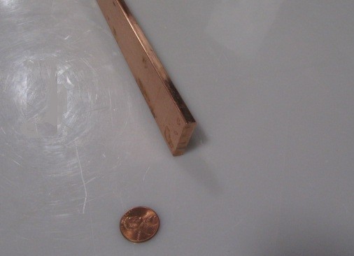 110 Copper Bar H02, 1/4″ Thick x 1.00″ Wide x 5 Ft Length