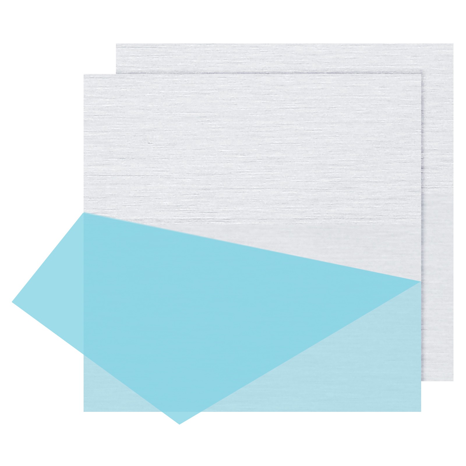 6061 T651 Aluminum Sheet Metal 6″ x 6″ x 5/64(0.08″) Thickness, 2 Pcs Flat Plate
