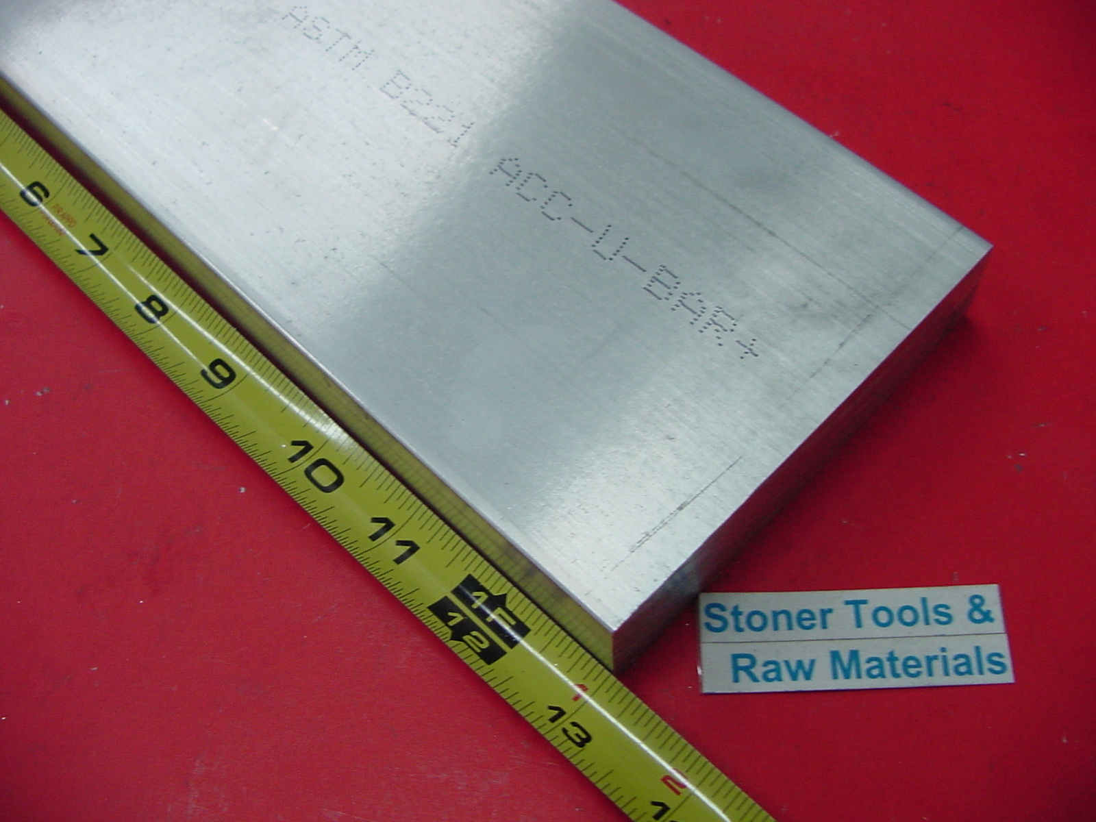 1-1/2″ X 5″ ALUMINUM 6061 T6511 FLAT BAR 13″ long PLATE New Mill Stock 1.50″x5.0