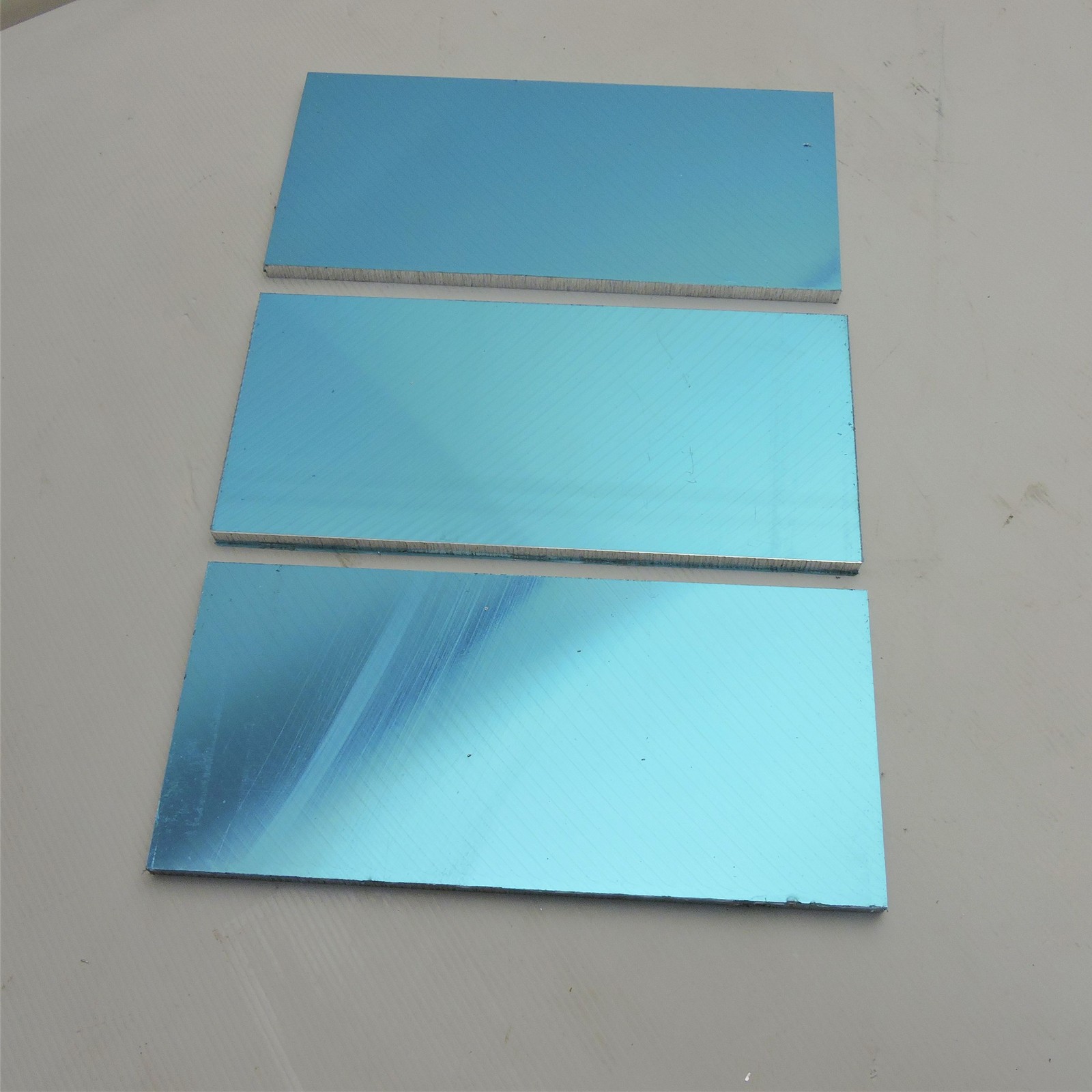 .375″ thick 3/8 Precision CAST Aluminum PLATE 5.125″ x 10.25″ QTY 3 sku136689